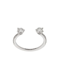 Delfina Delettrez золотое кольцо Dots Diamond Pave с бриллиантами