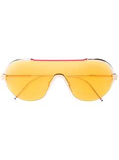 Thom Browne Eyewear солнцезащитные очки-авиаторы