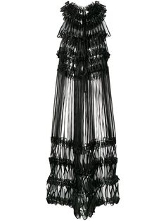 Comme Des Garçons Noir Kei Ninomiya платье миди с лентами