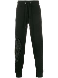 Philipp Plein спортивные брюки с декором Skull