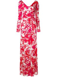 Roberto Cavalli платье с цветочным принтом