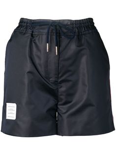 Thom Browne спортивные шорты RWB с полосками
