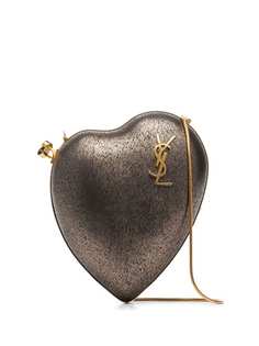 Saint Laurent мини-сумка в форме сердца