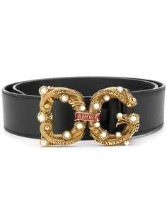 Dolce & Gabbana ремень с логотипом DG