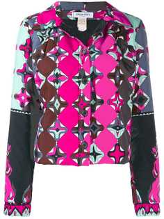 Emilio Pucci Pre-Owned легкая куртка 2000-х годов с принтом