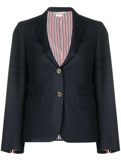 Thom Browne пиджак с фирменной полосатой отделкой