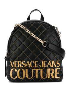 Versace Jeans Couture стеганый рюкзак с логотипом