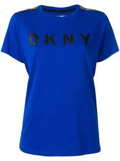 DKNY футболка с принтом логотипа