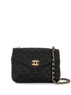 Chanel Pre-Owned стеганая сумка на плечо 85-93-х годов с цепочкой