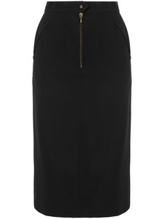 Chanel Pre-Owned юбка с логотипом СС