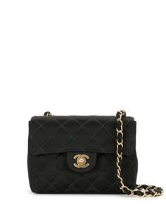 Chanel Pre-Owned стеганая сумка через плечо
