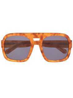 Karen Walker солнцезащитные очки-авиаторы Gion