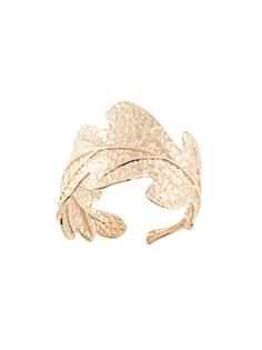 Karen Walker кольцо в форме дубового листа