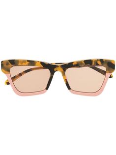 Karen Walker массивные солнцезащитные очки