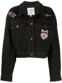 A.N.G.E.L.O. Vintage Cult джинсовая куртка 1980-х годов с вышивкой бисером