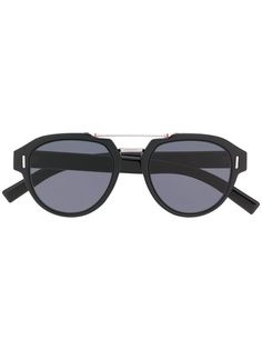 Dior Eyewear затемненные солнцезащитные очки в круглой оправе