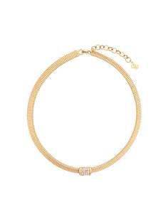 Christian Dior crystal collar necklace
