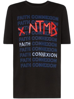 Faith Connexion футболка с логотипом из коллаборации с NTMB