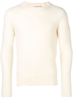 Ami Paris свитер с круглым вырезом и рукавами реглан