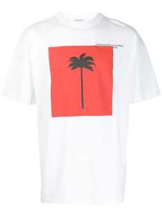 Palm Angels футболка с принтом Big Palm