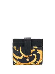 Versace кошелек с декором Medusa и принтом Barocco