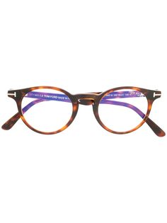 Tom Ford Eyewear очки в круглой оправе