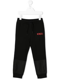 Kenzo Kids спортивные брюки с логотипом