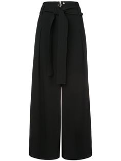 Proenza Schouler фактурные креповые брюки с поясом
