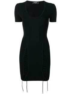 Dsquared2 платье со шнуровкой