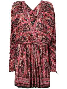 Isabel Marant короткое платье с принтом