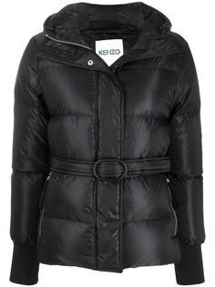 Kenzo пуховик с поясом