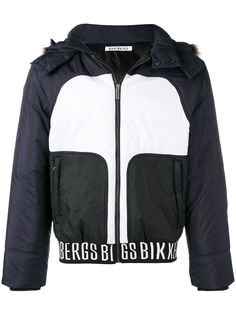 Dirk Bikkembergs куртка с панельным дизайном