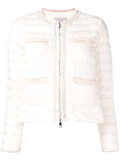 Moncler укороченная стеганая куртка