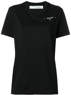 Off-White футболка с логотипом