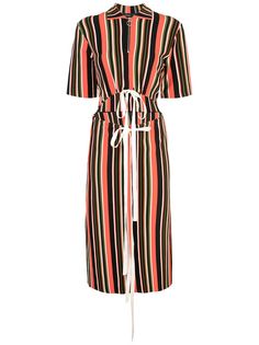 Proenza Schouler трикотажное платье в полоску
