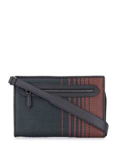 Ermenegildo Zegna клатч с плетением