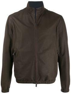 Ermenegildo Zegna куртка на молнии