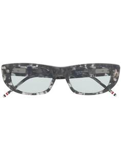 Thom Browne Eyewear солнцезащитные очки с эффектом черепашьего панциря