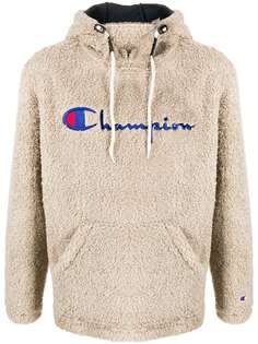 Champion худи с вышитым логотипом