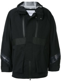 White Mountaineering ветровка со вставками