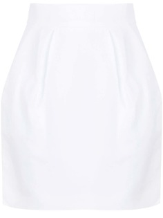 Alexandre Vauthier юбка прямого кроя со складками