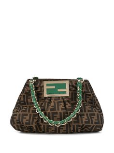 Fendi Pre-Owned сумка-тоут с узором Zucca