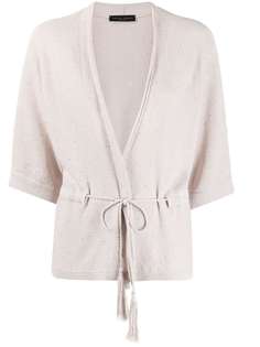 Fabiana Filippi кардиган с кулиской