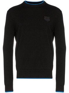 Kenzo джемпер с вышивкой Tiger