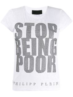 Philipp Plein футболка SS Crystal