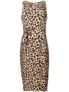 P.A.R.O.S.H. leopard print midi dress