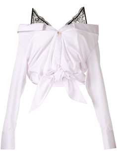 Hellessy блузка с завязками