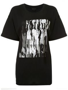Ann Demeulemeester футболка Fine с абстрактным принтом