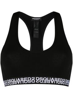 Dsquared2 спортивный бюстгальтер с логотипом