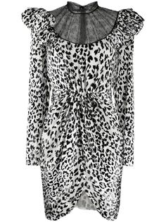 Giambattista Valli платье с леопардовым принтом